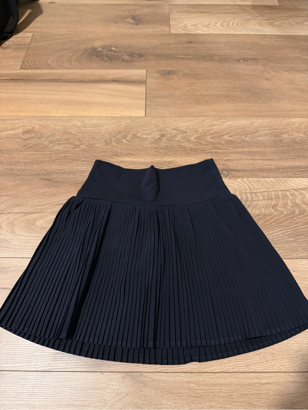 JoyLab Black Pleated Skater Skirt